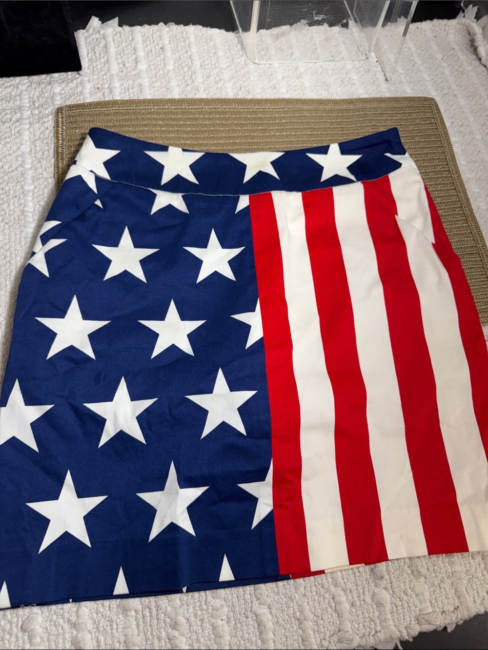 Loudmouth Ladies American Flag Skort Women’s Size 0 USA Patriotic Golfcore Y2K